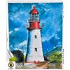 Image 1 : NEW DIY PAINT BY NUMBERS 50CM X 40CM LIGHTHOUSE