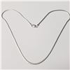 Image 1 : BZ784-5 SILVER 15" 5G NECKLACE