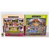Image 1 : LOT OF TWO NEW SEALED 1000 PC PUZZLES