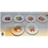 Image 1 : 6X BIRKS GERMANY TEA PLATES 7.5"