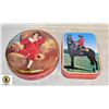 2 TINS WILKINS RED BOY AND CANADIAN MOUNTIE