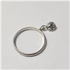 Image 2 : BZ322-75 SILVER CUBIC ZIRCONIA RING (SIZE 7)