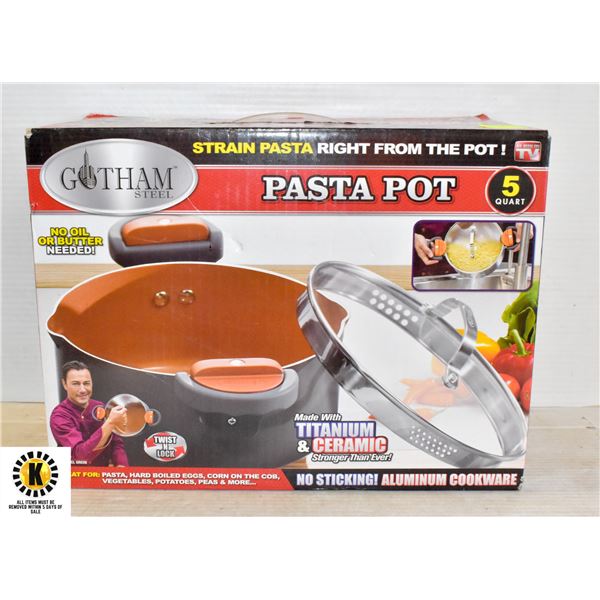 5 QUART PASTA POT