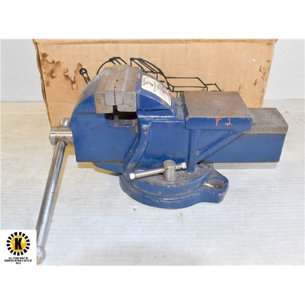 100MM BENCH VICE STEEL SWIVEL BASE