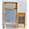 Image 1 : LOT OF TWO VINTAGE WASHBOARDS