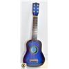 Image 1 : NEW REPACKED KIDS GUITAR 21" - BLUE IN COLOUR