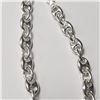 Image 2 : BZ784-13 SILVER 7" GUCCI LINK STYLE BRACELET