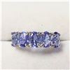 Image 1 : BZ784-44 10K WHITE GOLD TANZANITE (2.3CT) RING