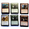 Image 1 : 22)   LOT OF 100 MAGIC THE GATHER GAME CARDS.