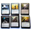 21)  LOT OF 100 MAGIC THE GATHER GAME CARDS.