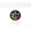 Image 1 : 1)  ENCAPSULATED, GOLD TONE WITH BLUE & RED