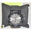 NEW GENIUS ARMY WATCH SILVER ON BLACK