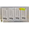 Image 1 : LOT OF 4 RECHARGEABLE PURE UV SANITIZER WANDS,KILL