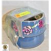 Image 1 : 2 DOG BOWLS 12 OZ DENIM ROSE