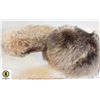 Image 1 : WOLF WIDE SCARF/COLLAR & REAL FUR HAT