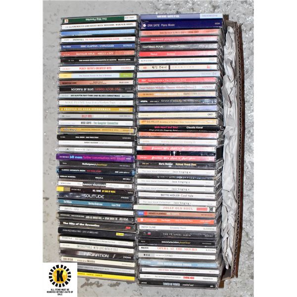 CD'S- LARGE LOT OF 80+