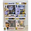 Image 1 : LOT OF 4 FUNKO POPS