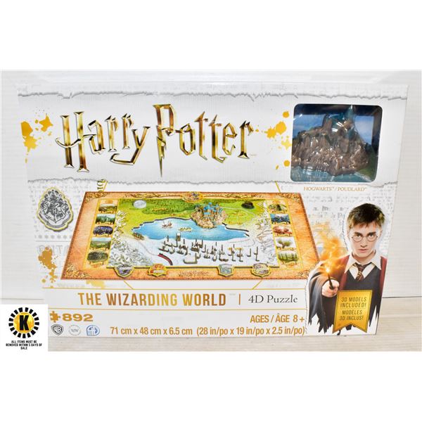 HARRY POTTER 4D PUZZLE OF THE WIZARDING WORLD