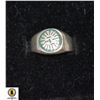 SILVER MAYAN RING SIZE 6-1/2