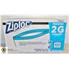 Image 1 : ZIPLOC FREEZER 2 GALLON 100BAGS 13 IN X15 IN