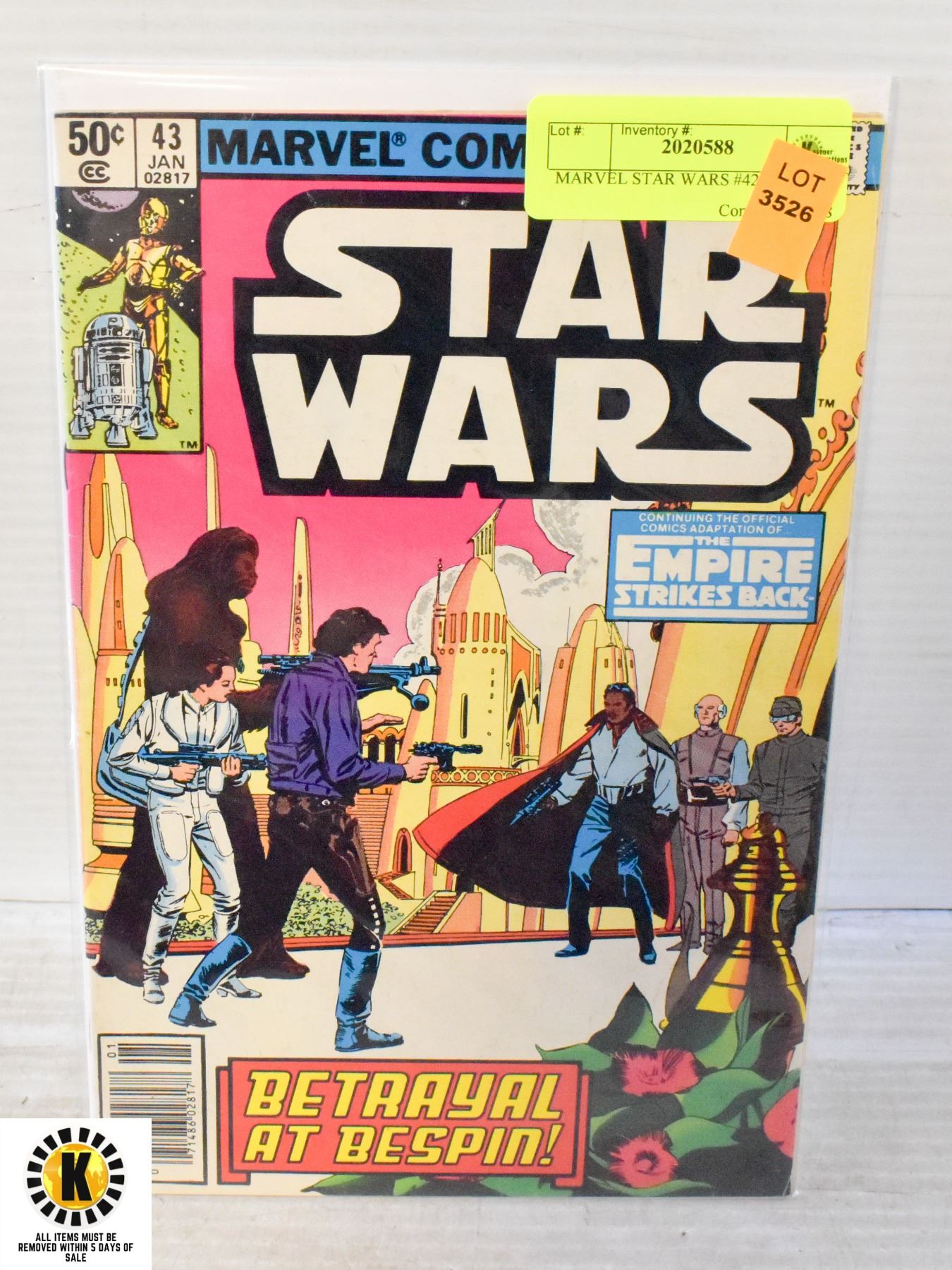 MARVEL STAR WARS 42 COMIC