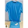 2 NEW M BLUE NEW DEAL ATHLETICS SHIRTS