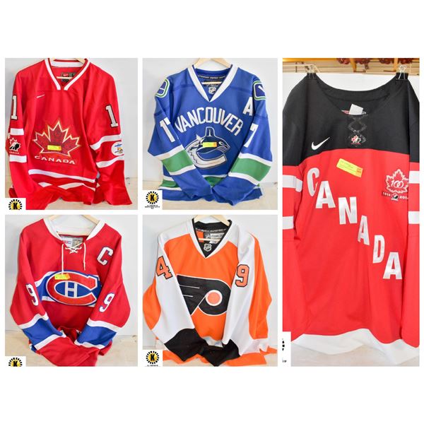 FEATURED LOTS: NHL JERSEYS