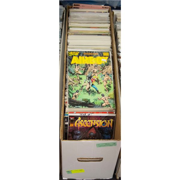 COMIC STORE CLOSEOUT STORAGE FIND LONGBOX W/COMICS