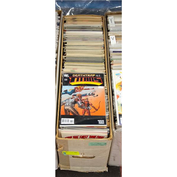 COMIC STORE CLOSEOUT STORAGE FIND LONGBOX W/COMICS