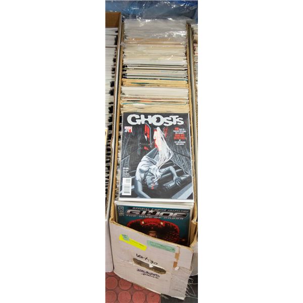 COMIC STORE CLOSEOUT STORAGE FIND LONGBOX W/COMICS