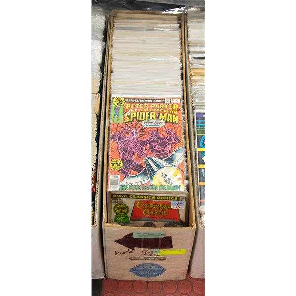 COMIC STORE CLOSEOUT STORAGE FIND LONGBOX W/COMICS