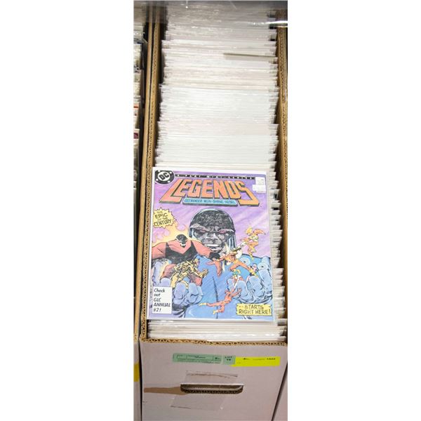 COMIC STORE CLOSEOUT STORAGE FIND LONGBOX W/COMICS