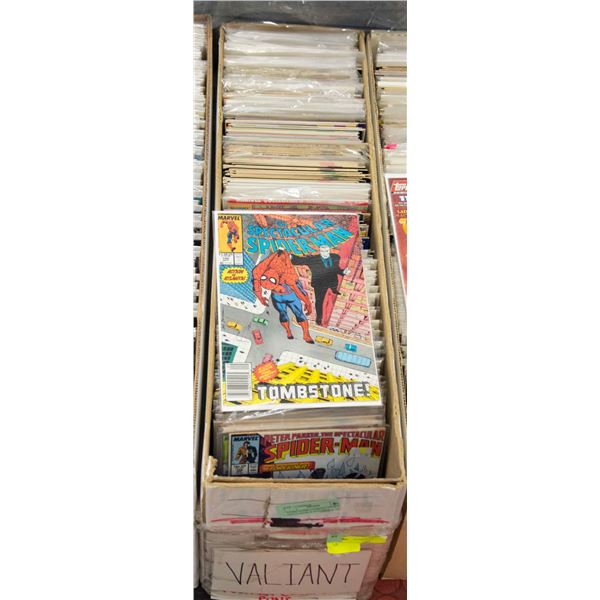 COMIC STORE CLOSEOUT STORAGE FIND LONGBOX W/COMICS