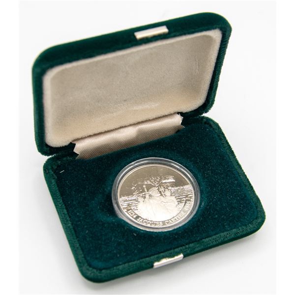 1534-1984 COMMEM JACQUES CARTIER PR PROOF $1 COIN