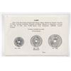 Image 3 : x4 VARIOUS WORLD COIN SETS IN HOLDERS BU