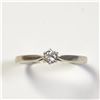 BZ1105-31 SILVER CUBIC ZIRCONIA RING