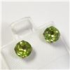 BZ1105-1 10K YELLOW GOLD PERIDOT(1.2CT) EARRINGS