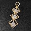 BZ1105-48 14K DIAMOND PENDANT