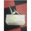 COACH TOTE CREAM PATENT LEATHER