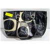 Image 1 : COACH TOTE BLACK, GREY AND WHITE