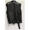 Image 1 : HEAVY LEATHER "CRYBABY" VEST