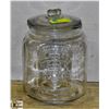 Image 1 : GLASS DECORATIVE PEANUT JAR