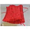 Image 1 : NEW RED MEDIUM SIZE CORSETTE