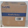 KRAFT FRENCH SALAD DRESSING,CASE OF 2-3.87LITRE