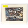 3 COLOURED ACTION PRINTS OF WORLD WAR 2 AIRCRAFT