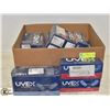 Image 1 : BOX OF ASSORTED UVEX SAFETY GLASSES