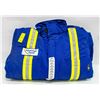 Image 1 : FIRE RESISTANT LONG SLEEVE OVERALLS SIZE LARGE