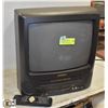 Image 1 : CITIZEN 15" TV/VCR COMBO WORKS AC AND DC WITH REM