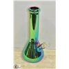 Image 1 : NEW 12" METALLIC GREEN BEAKER BONG