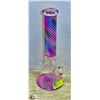 Image 1 : NEW 14" PINK THEMED CHECKERED BEAKER BONG